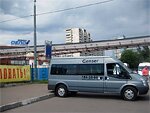 Бесплатный автобус Genser в пункт аренды автомобилей АрендаАвто-елц на ул.Добролюбова